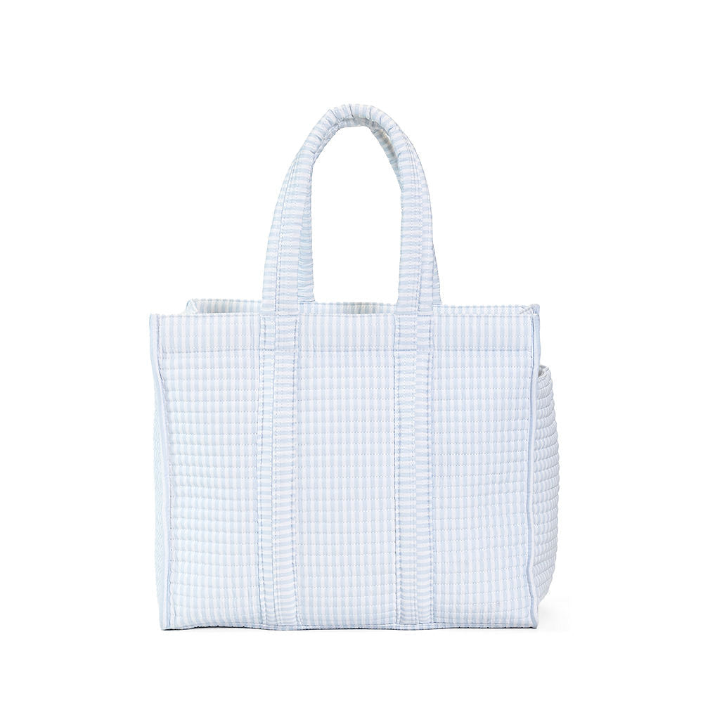 TRVL BLUE PIMLICO STRIPE GO GO TOTE