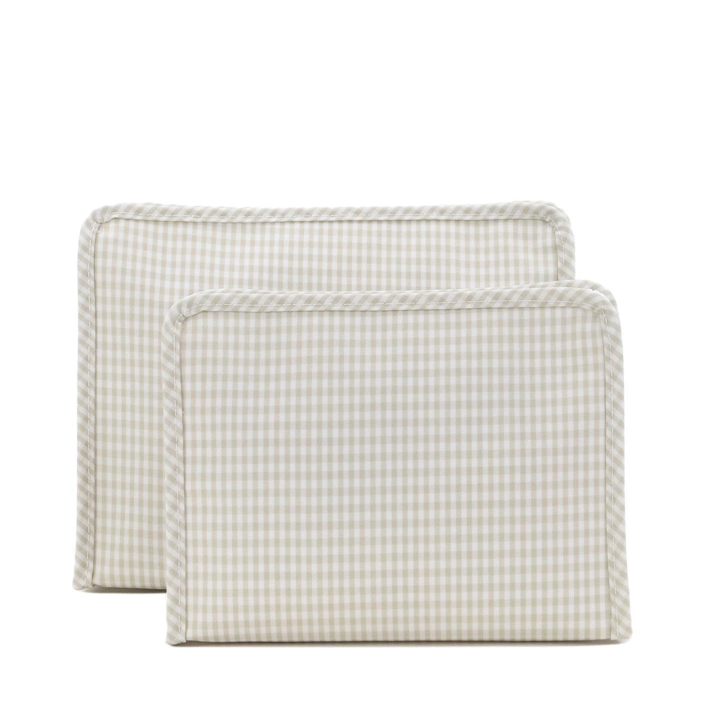TRVL Pearl Grey Gingham Roadies