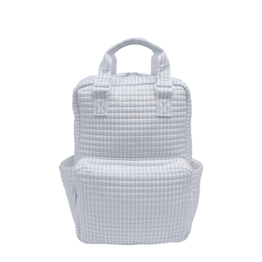 TRVL QUILTED BLUE PIMLICO STRIPE DIAPER BAG ONLY