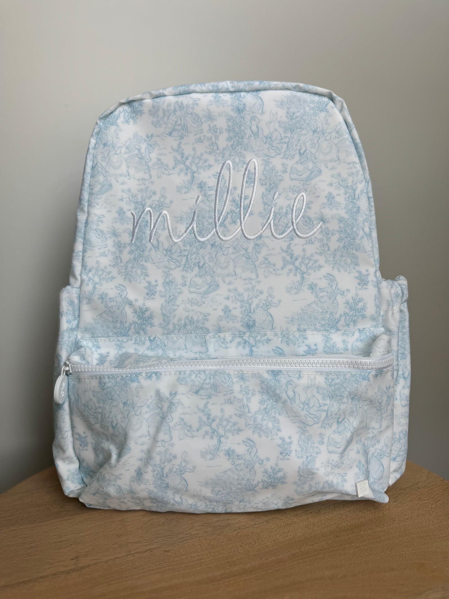 TRVL BLUE TOILE BACKPACK