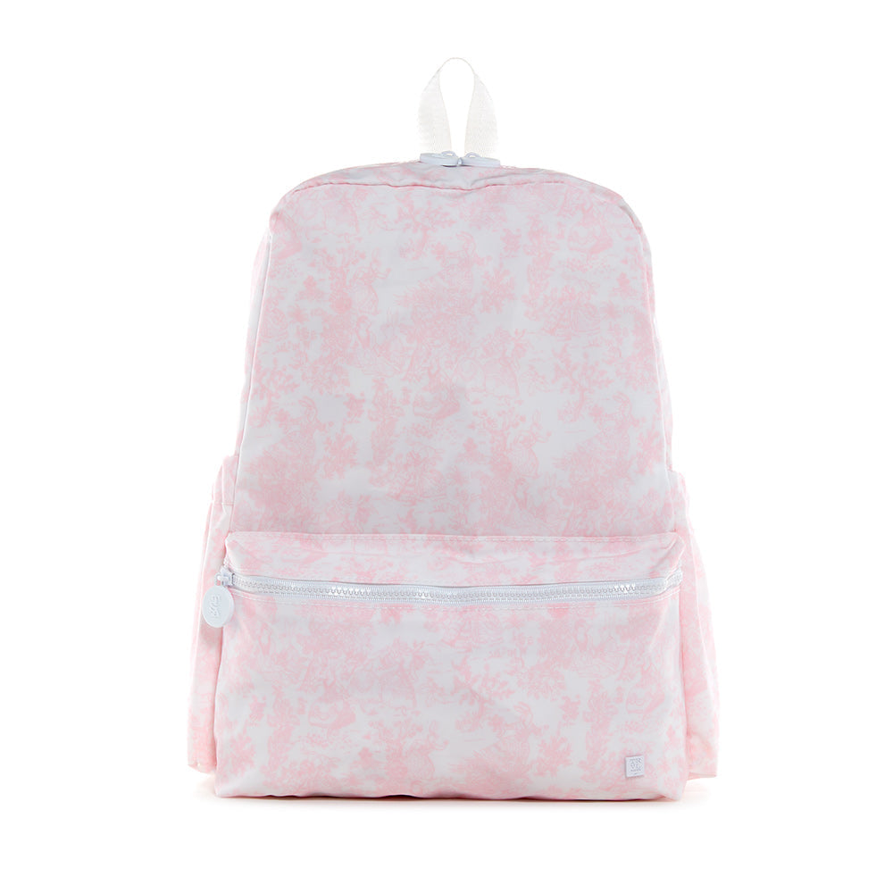 TRVL PINK TOILE BACKPACK
