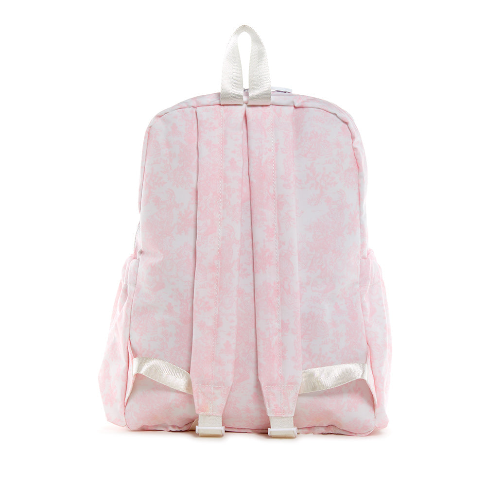 TRVL PINK TOILE BACKPACK