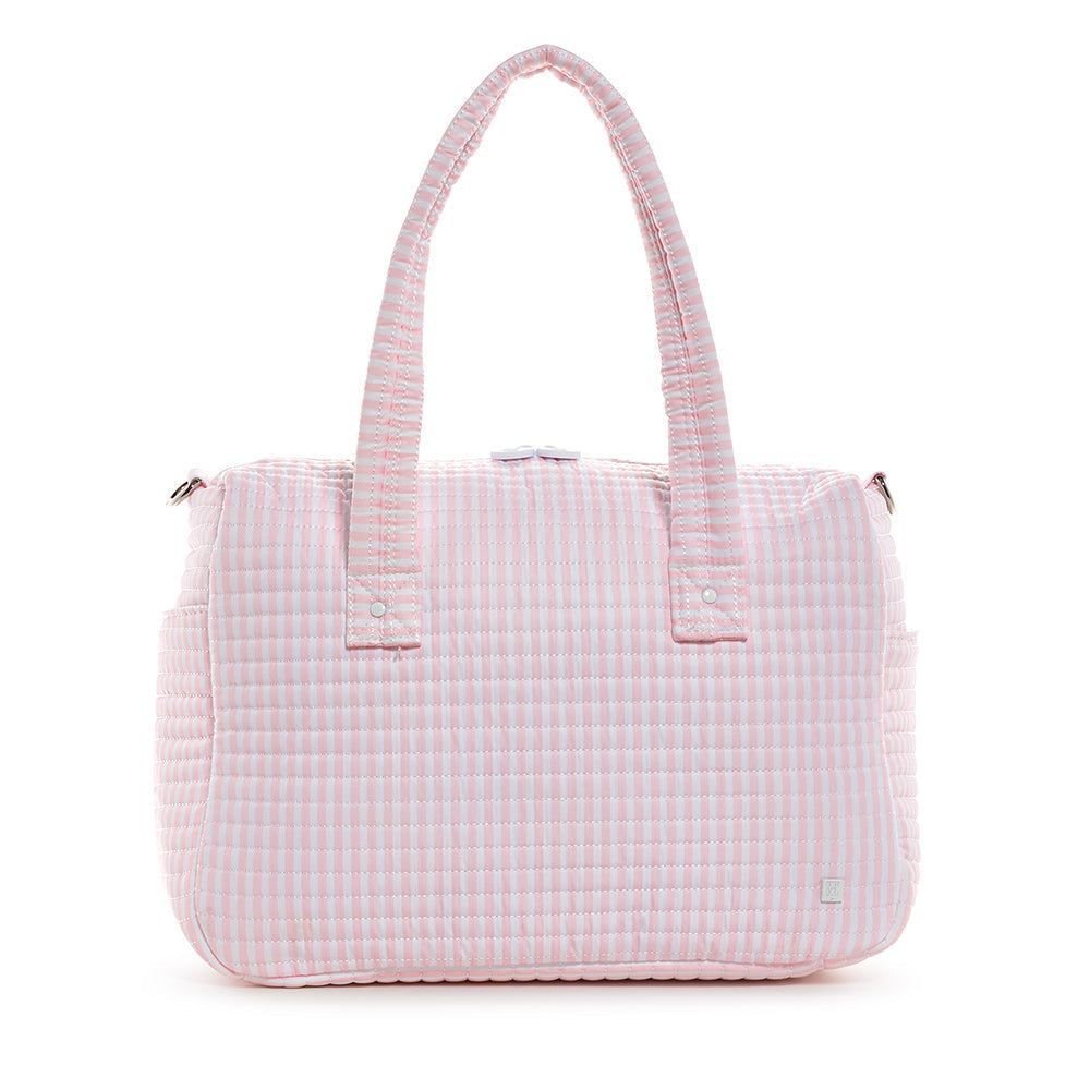 TRVL QUILTED PINK PIMLICO STROLLER BAG