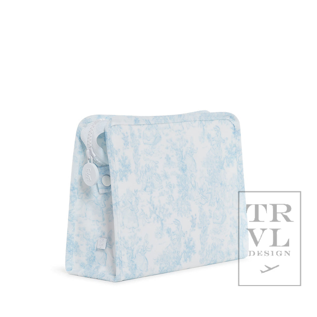 TRVL MEDIUM BLUE TOILE ROADIE