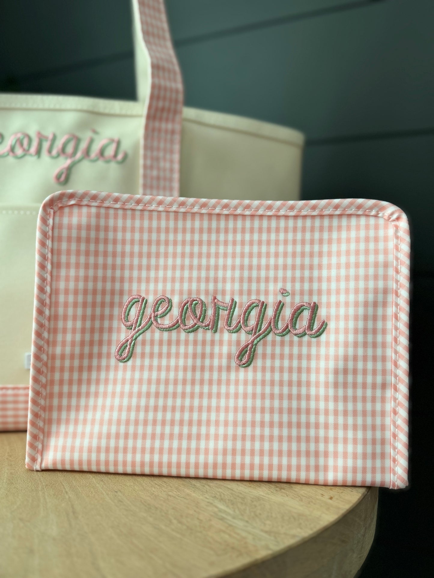 TRVL Pink Taffy Gingham Roadies