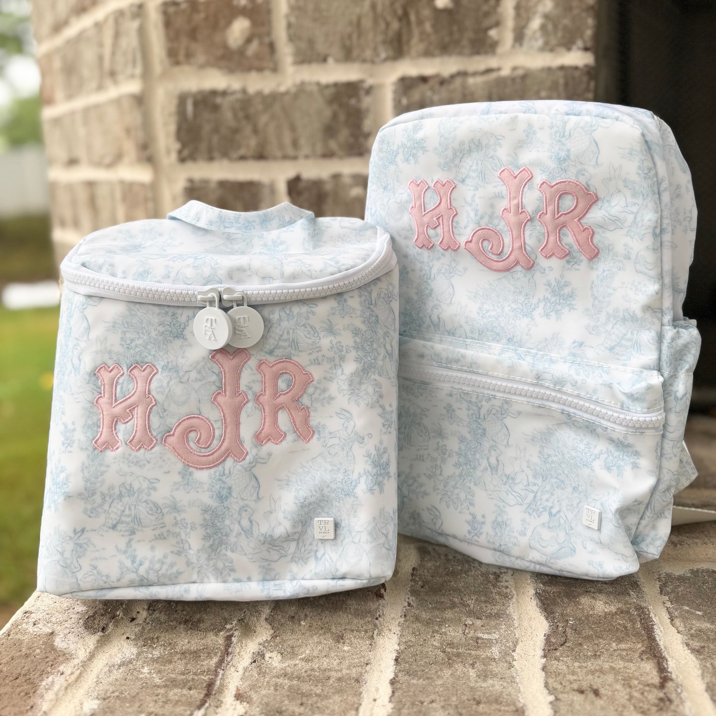 TRVL BLUE TOILE LUNCHBOX