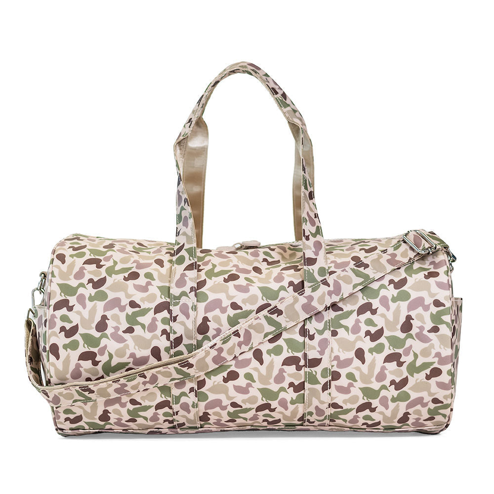 TRVL DECOY CAMO LARGE ROLL DUFFEL