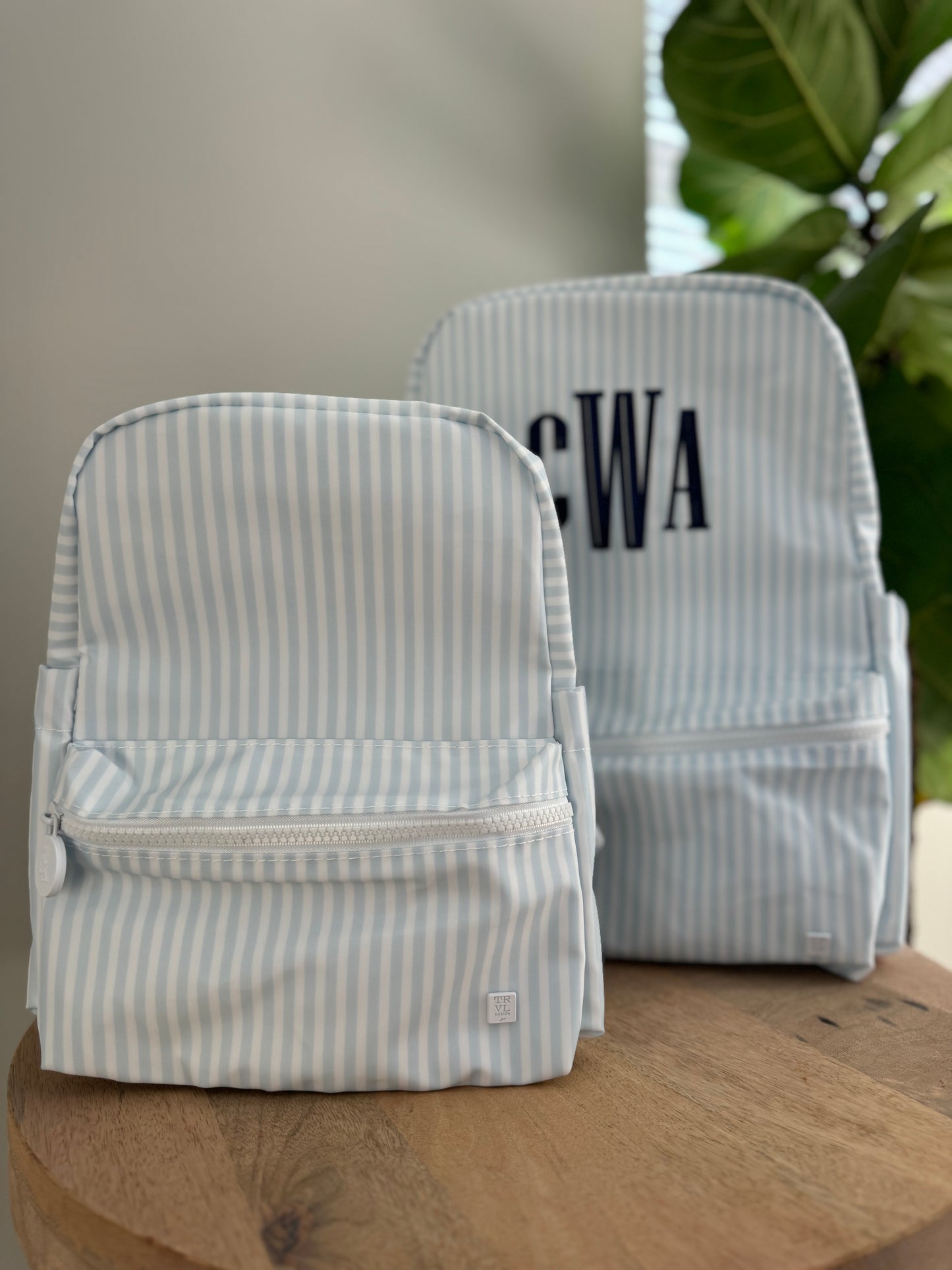 TRVL BLUE PIMLICO STRIPE MINI BACKPACK