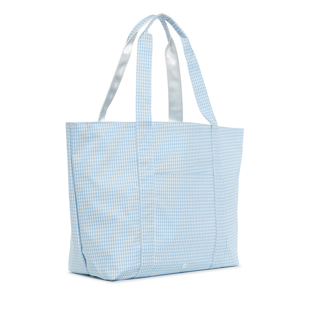 GINGHAM MIST JUMBO TOTE
