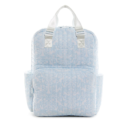 TRVL QUILTED BLUE WOODLAND DIAPER BAG ONLY