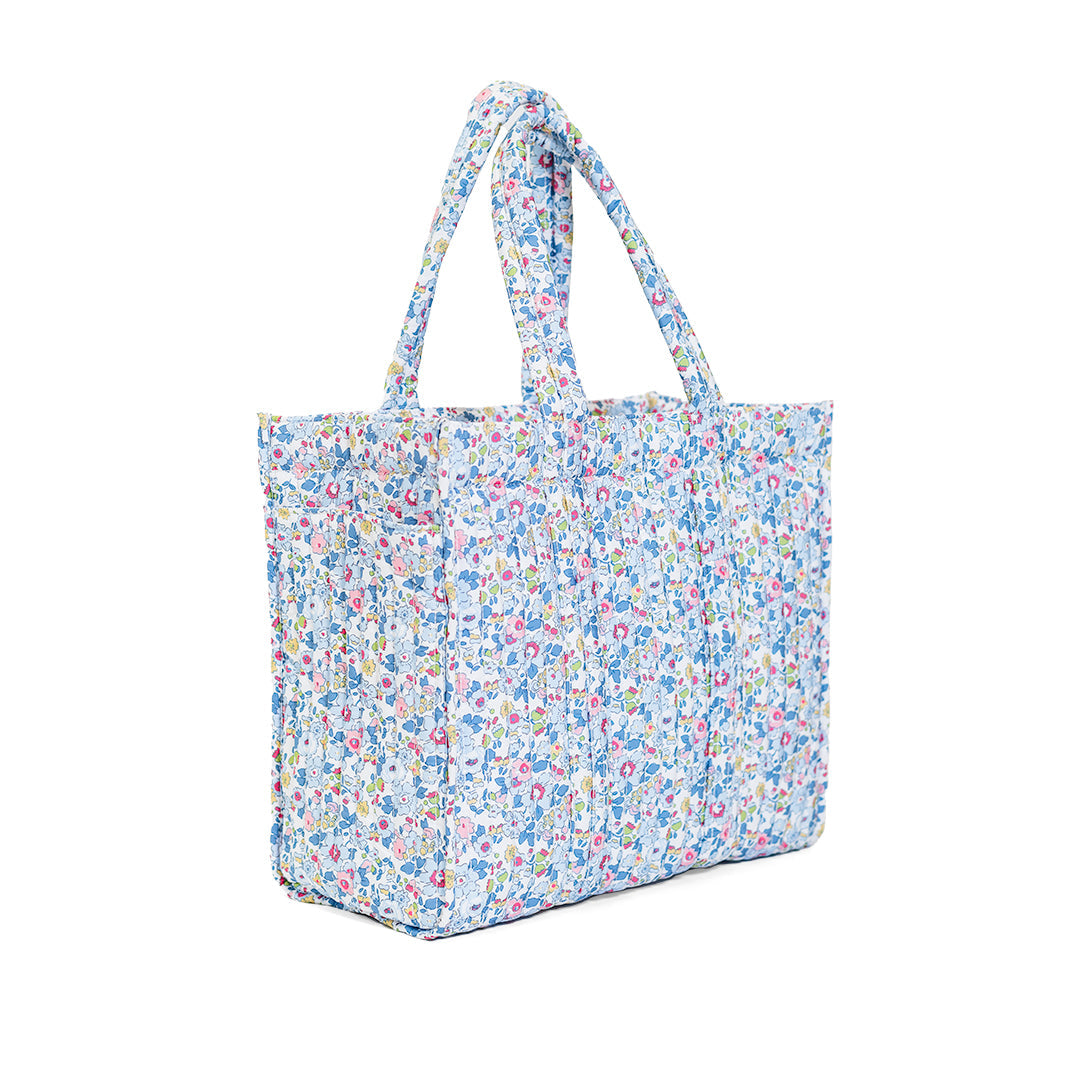 TRVL BRIDGEHAMPTON FLORAL GO GO TOTE