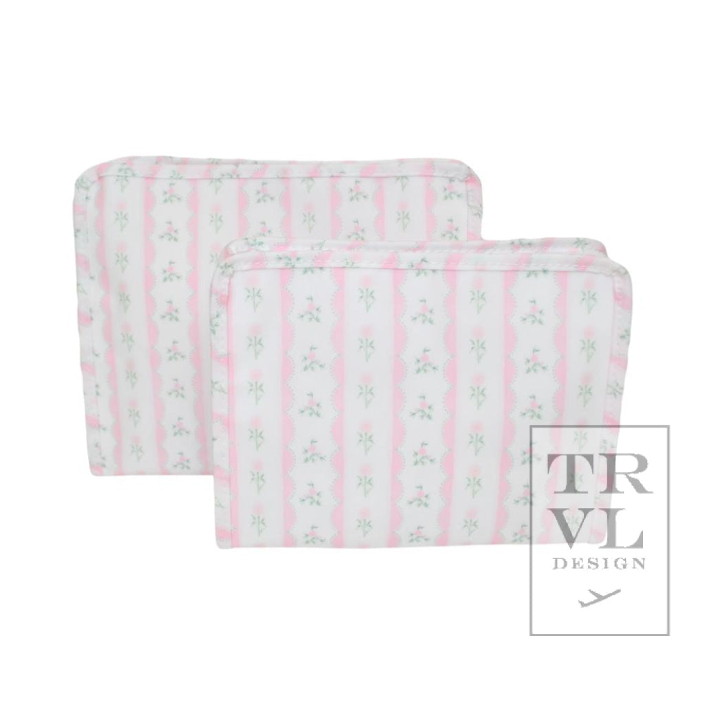 TRVL PINK FLORAL MEDIUM ROADIE