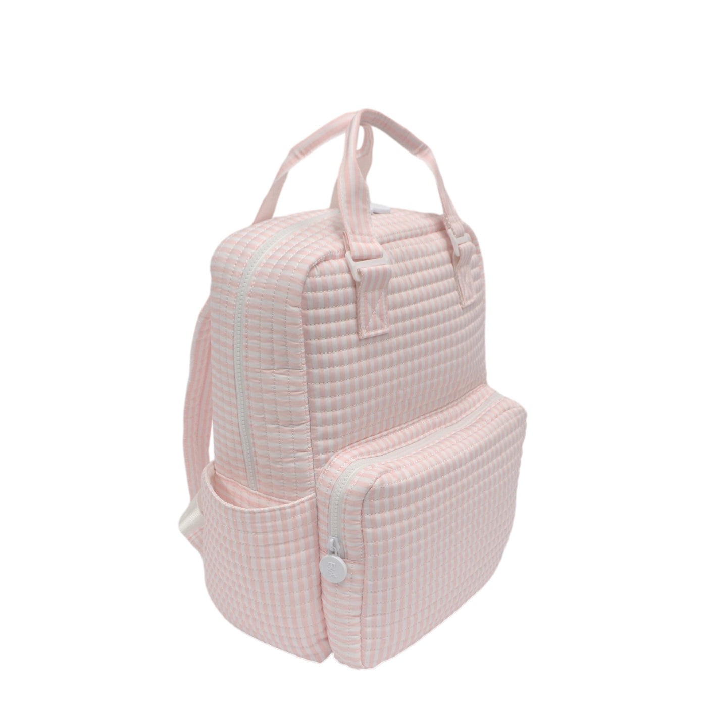 TRVL QUILTED PINK PIMLICO STRIPE DIAPER BAG ONLY
