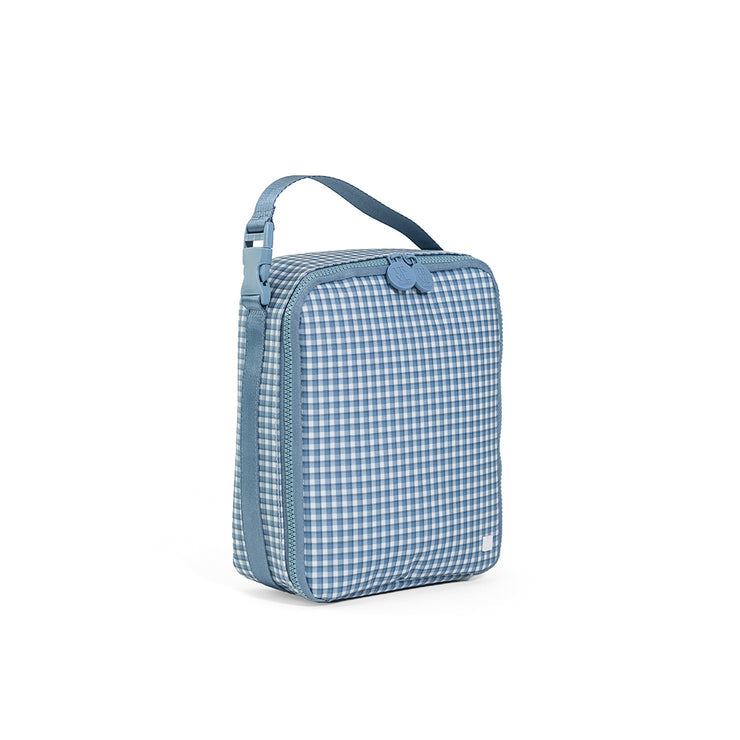 TRVL Rodeo Check Indigo LUNCHBOX