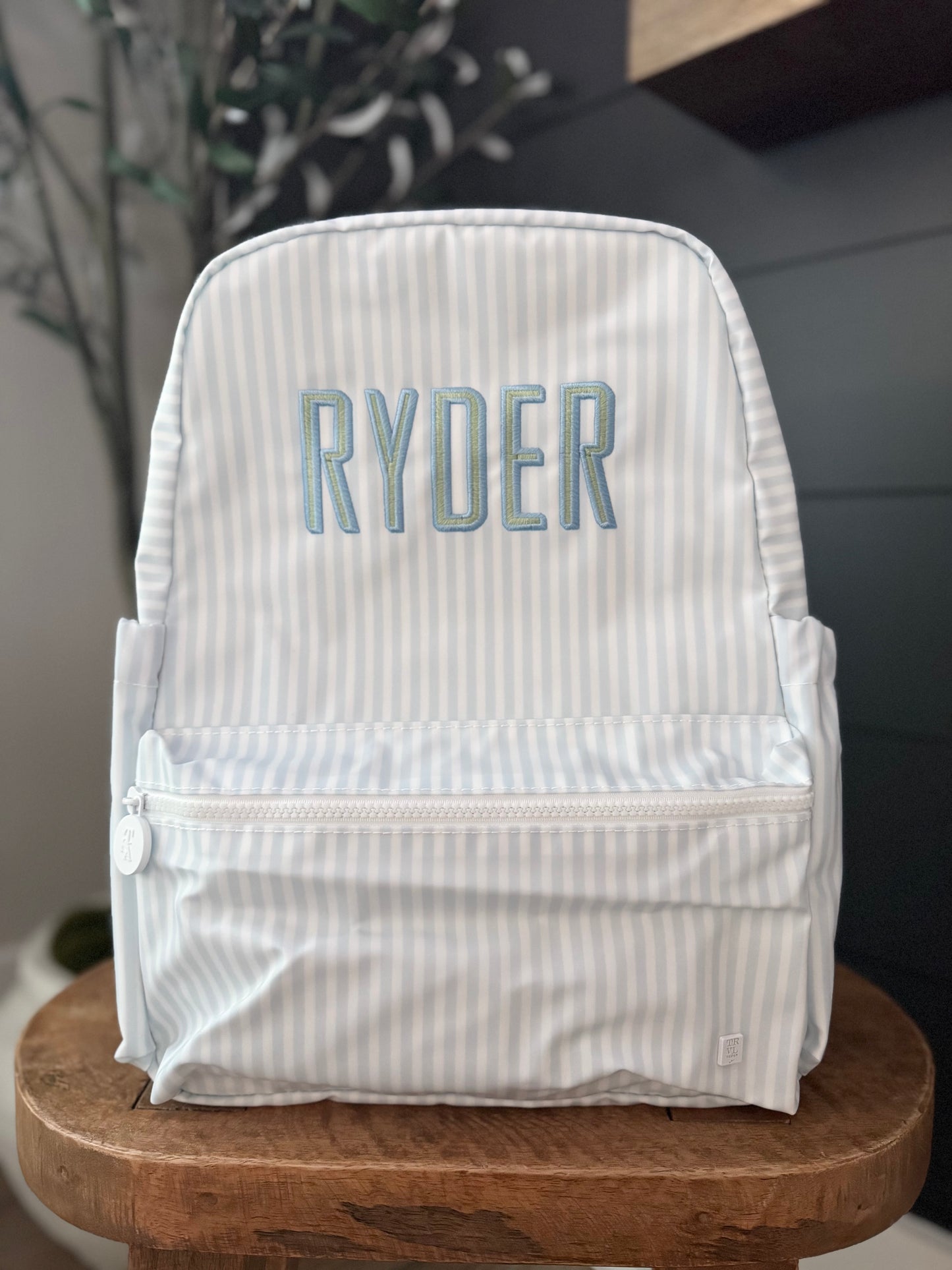 TRVL BLUE PIMLICO STRIPE BACKPACK