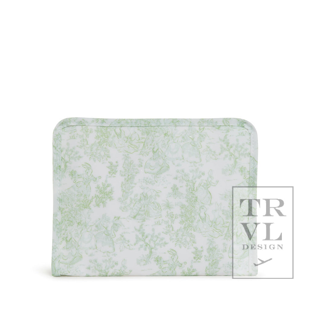 TRVL MEDIUM GREEN TOILE ROADIE