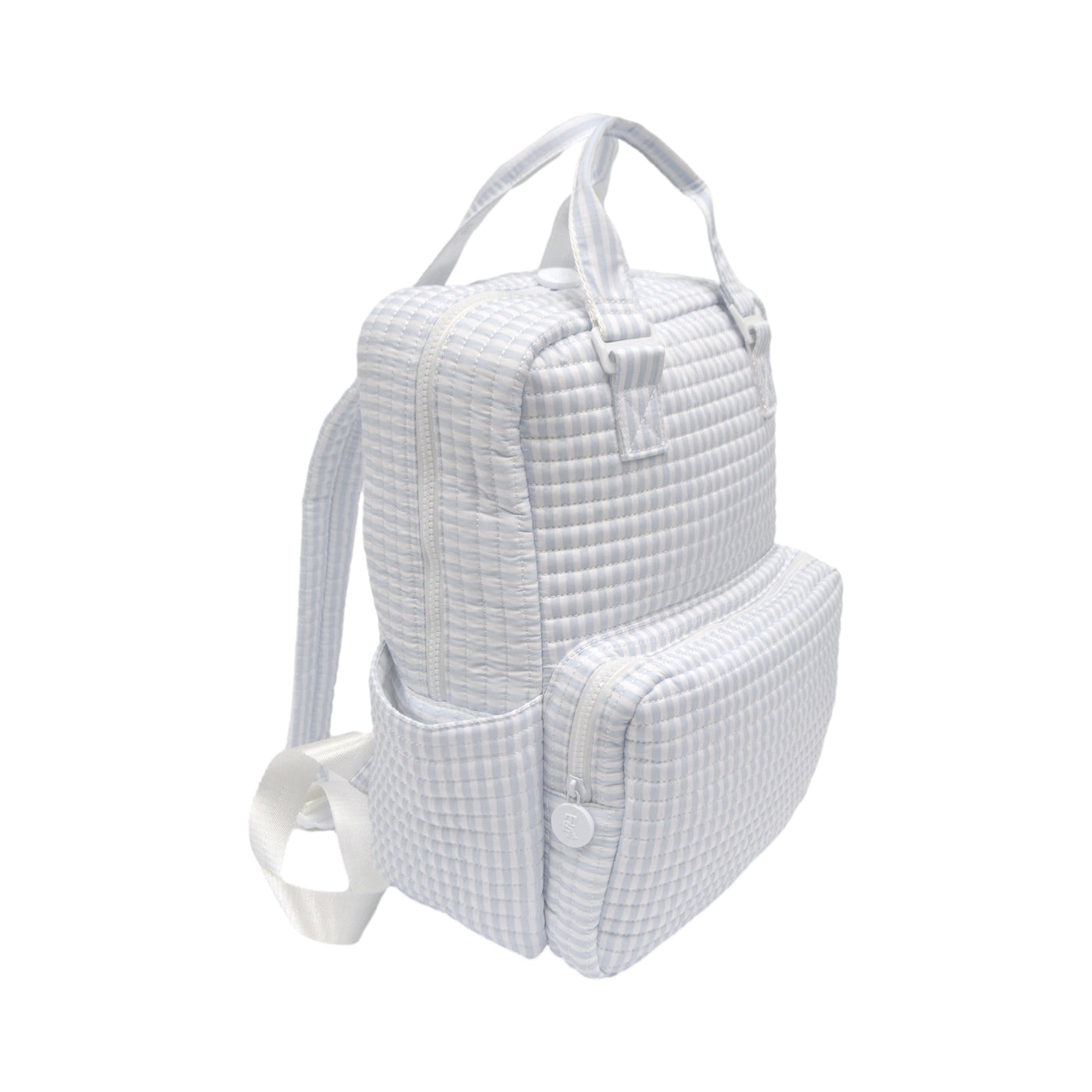 TRVL QUILTED BLUE PIMLICO STRIPE DIAPER BAG ONLY
