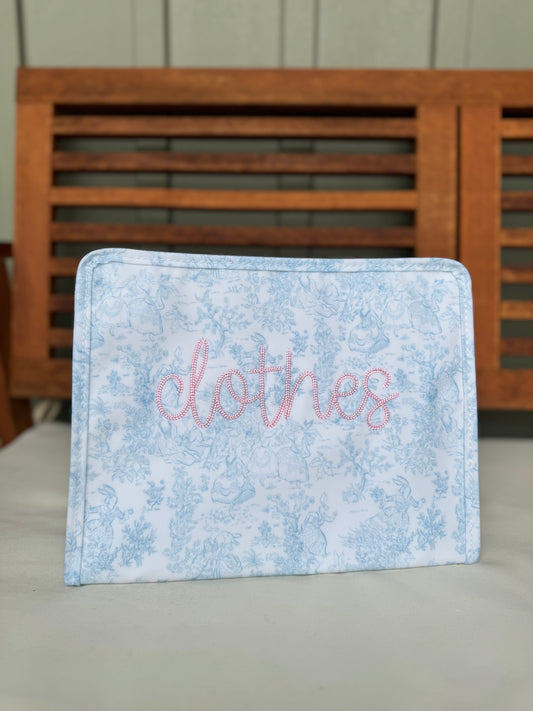 TRVL LARGE BLUE TOILE ROADIE
