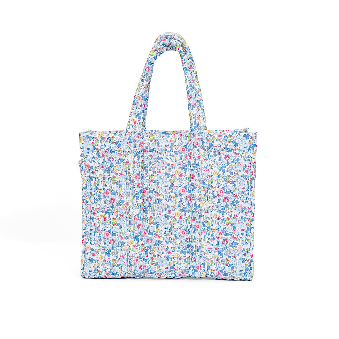 TRVL BRIDGEHAMPTON FLORAL GO GO TOTE