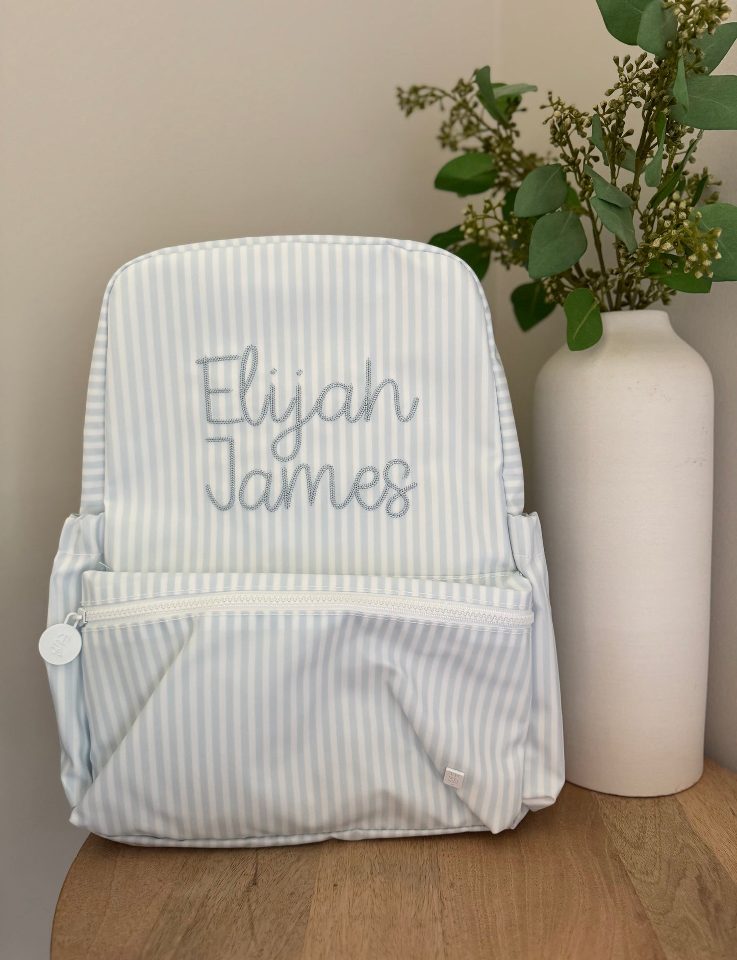 TRVL BLUE PIMLICO STRIPE BACKPACK