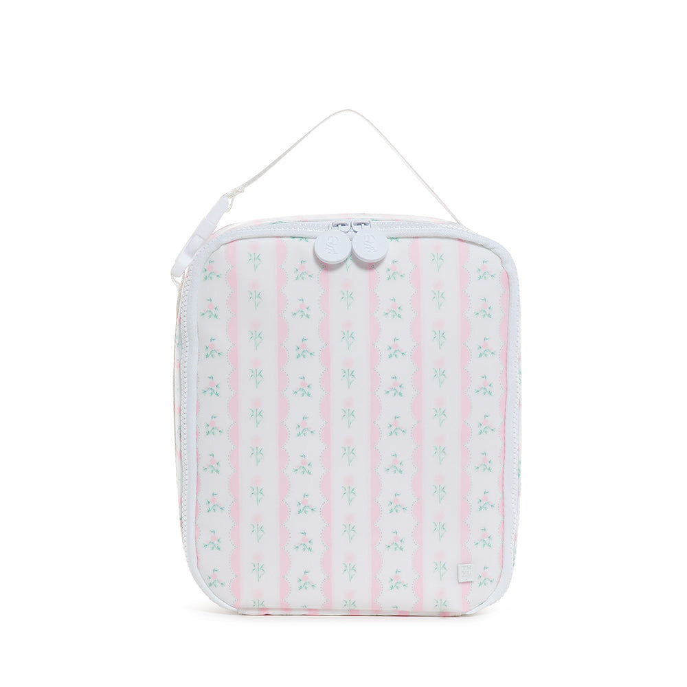 TRVL PINK RIBBON FLORAL LUNCHBOX