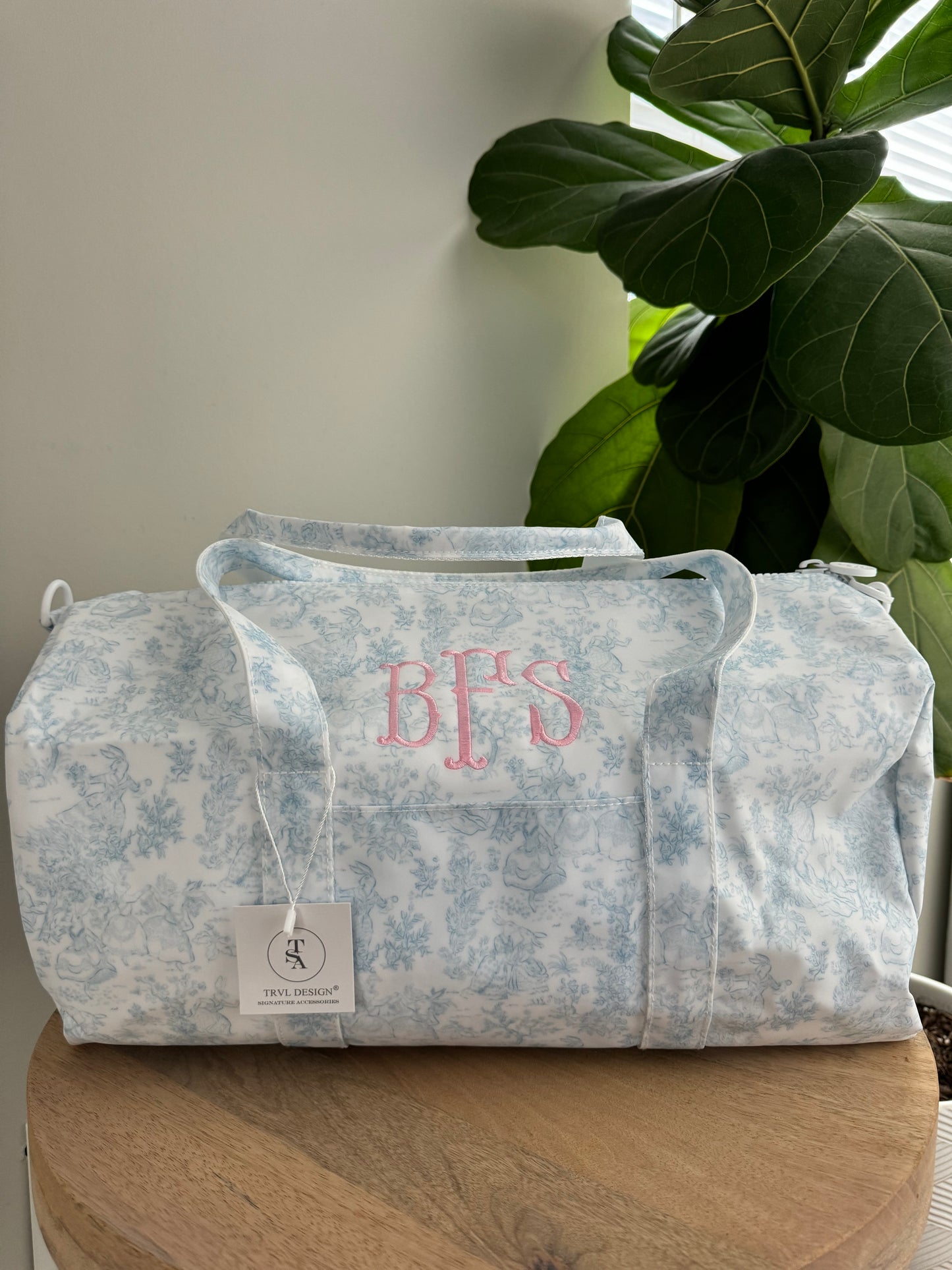 TRVL BLUE TOILE WEEKENDER DUFFEL