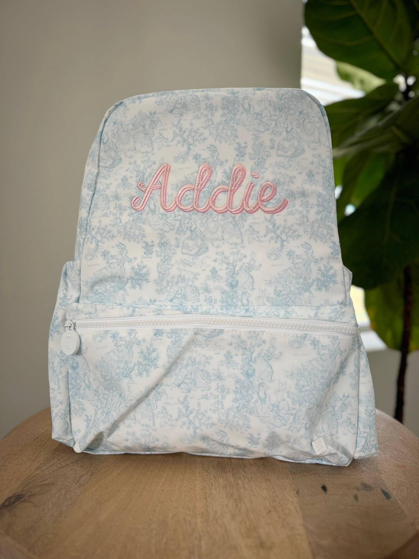 TRVL BLUE TOILE BACKPACK