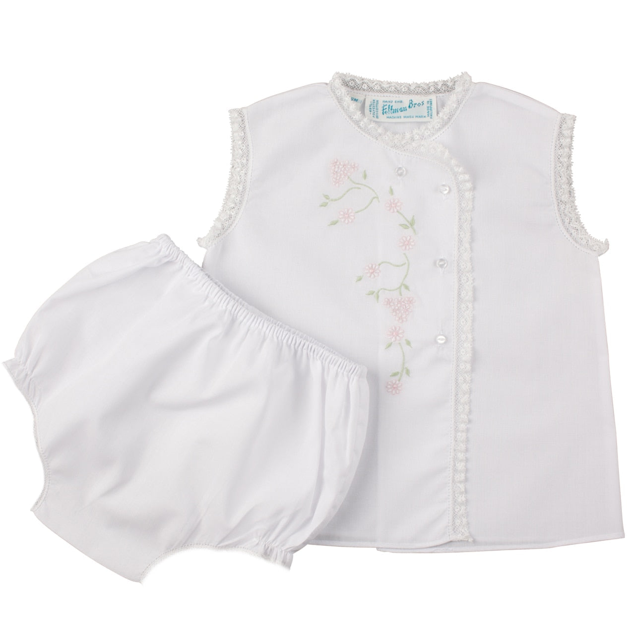 Floral Lace Diaper Set