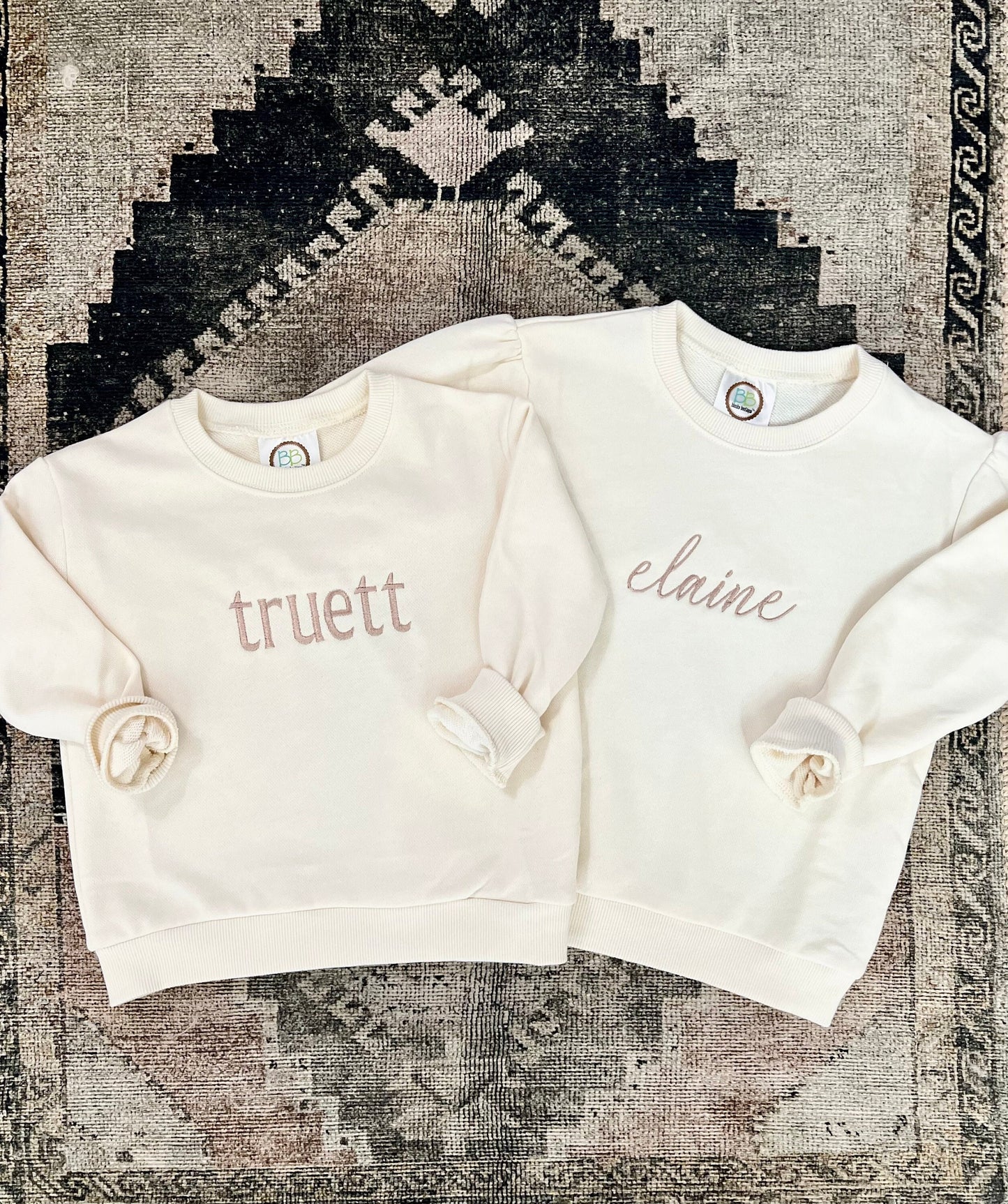 Monochromatic Sweatshirts and Sweatshirt Bubbles