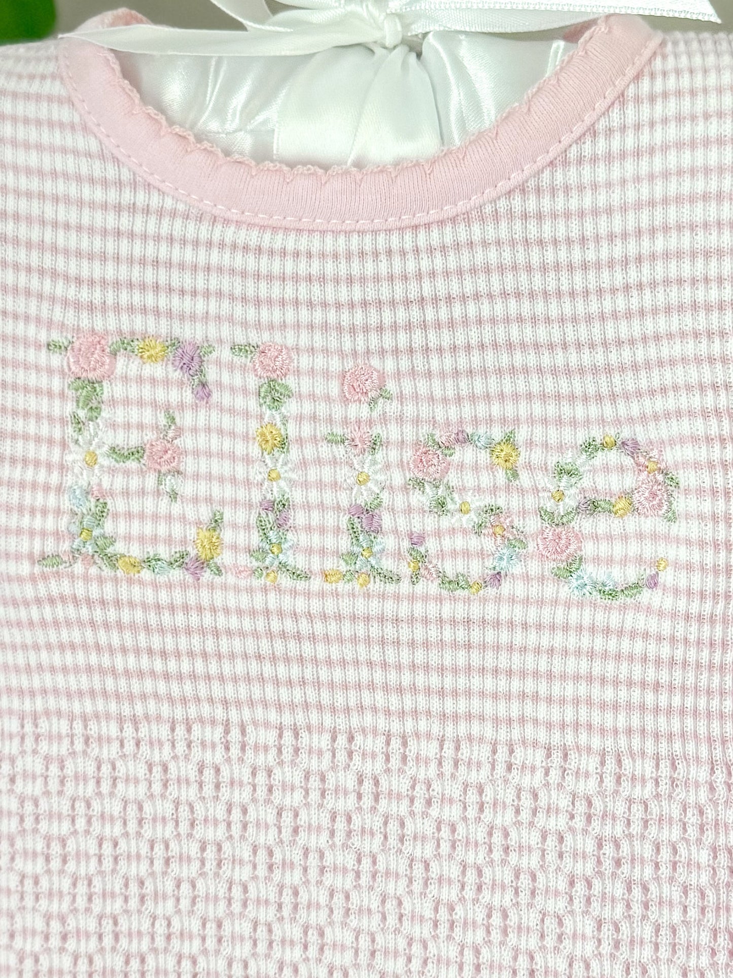 Paty Romper with Pima Trim