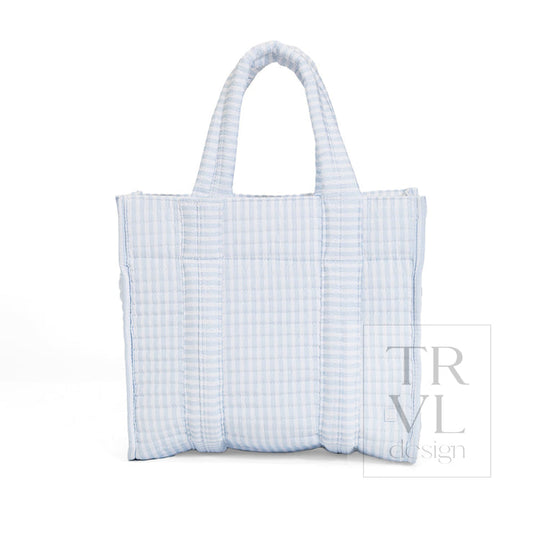 TRVL MINI GO GO TOTE BLUE PIMLICO STRIPE