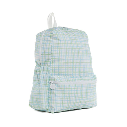 TRVL CLASSIC PLAID BACKPACK