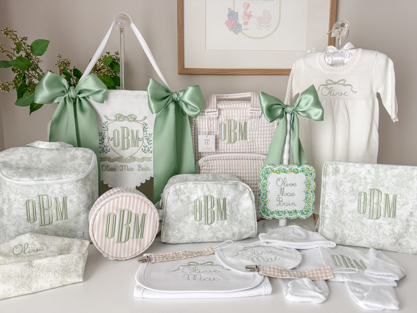 Newborn Ultimate Baby Bundle + Diaper Bag & Toiletry