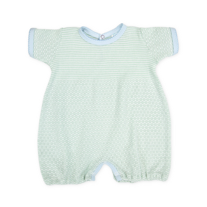 Paty Solid Color Bubble with Pima Trim