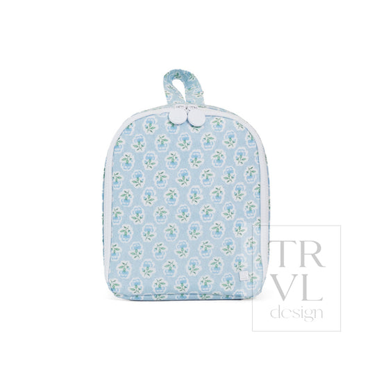 TRVL PETITE FLEUR BLUE LUNCHBOX