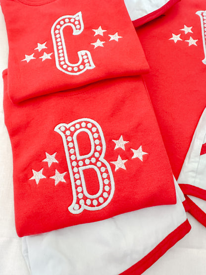 Patriotic Bubble/Dress/Short Set