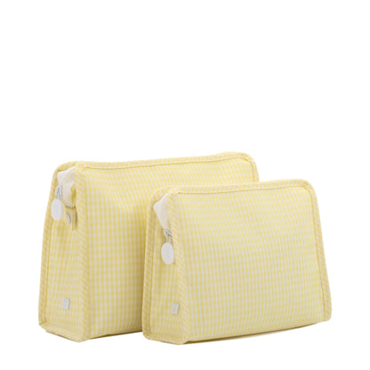 TRVL Buttercup Yellow Gingham Roadies