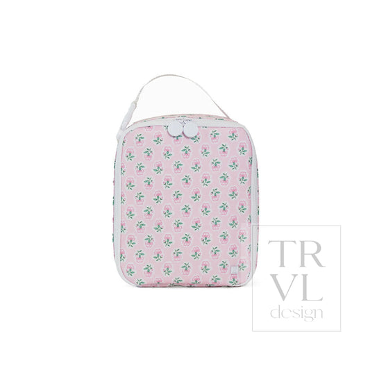 TRVL PETITE FLEUR PINK LUNCHBOX