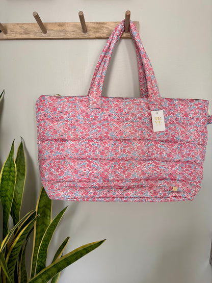 TRVL Quilted Puffer Jumbo Tote Bag