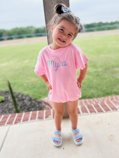 Embroidered T-Shirt Bubble