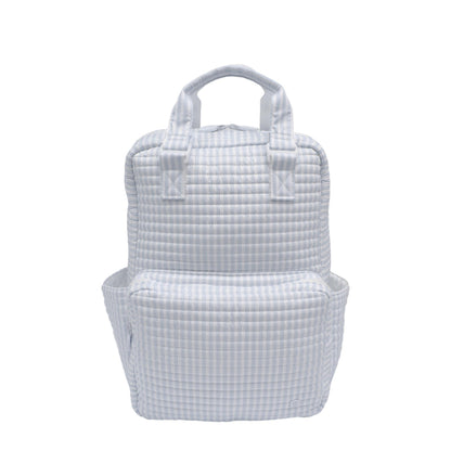 TRVL QUILTED BLUE PIMLICO STRIPE DIAPER BAG ONLY