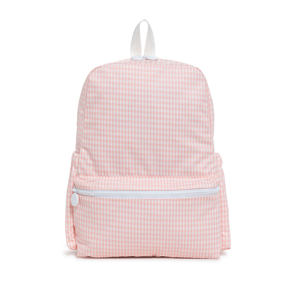 TRVL TAFFY PINK GINGHAM BACKPACK