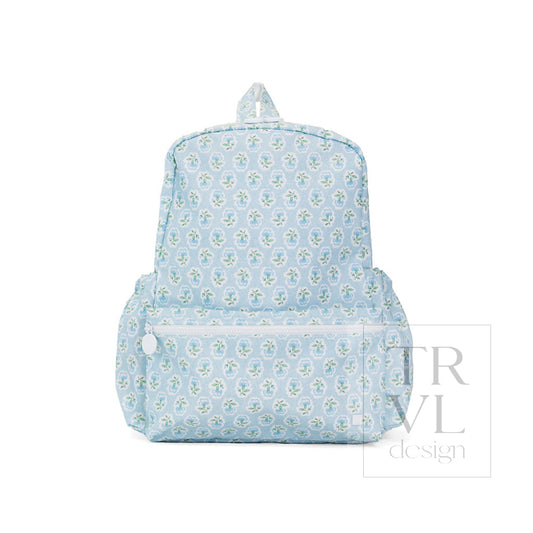 TRVL PETITE FLEUR BLUE BACKPACK