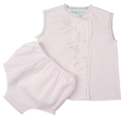 Floral Lace Diaper Set