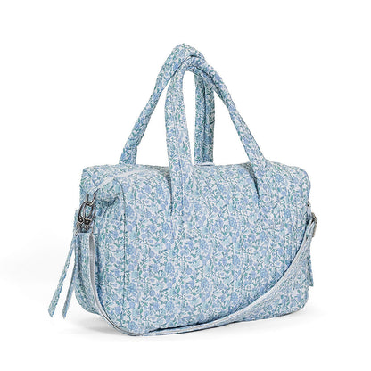 TRVL QUILTED HAMPTON FLORAL STROLLER BAG