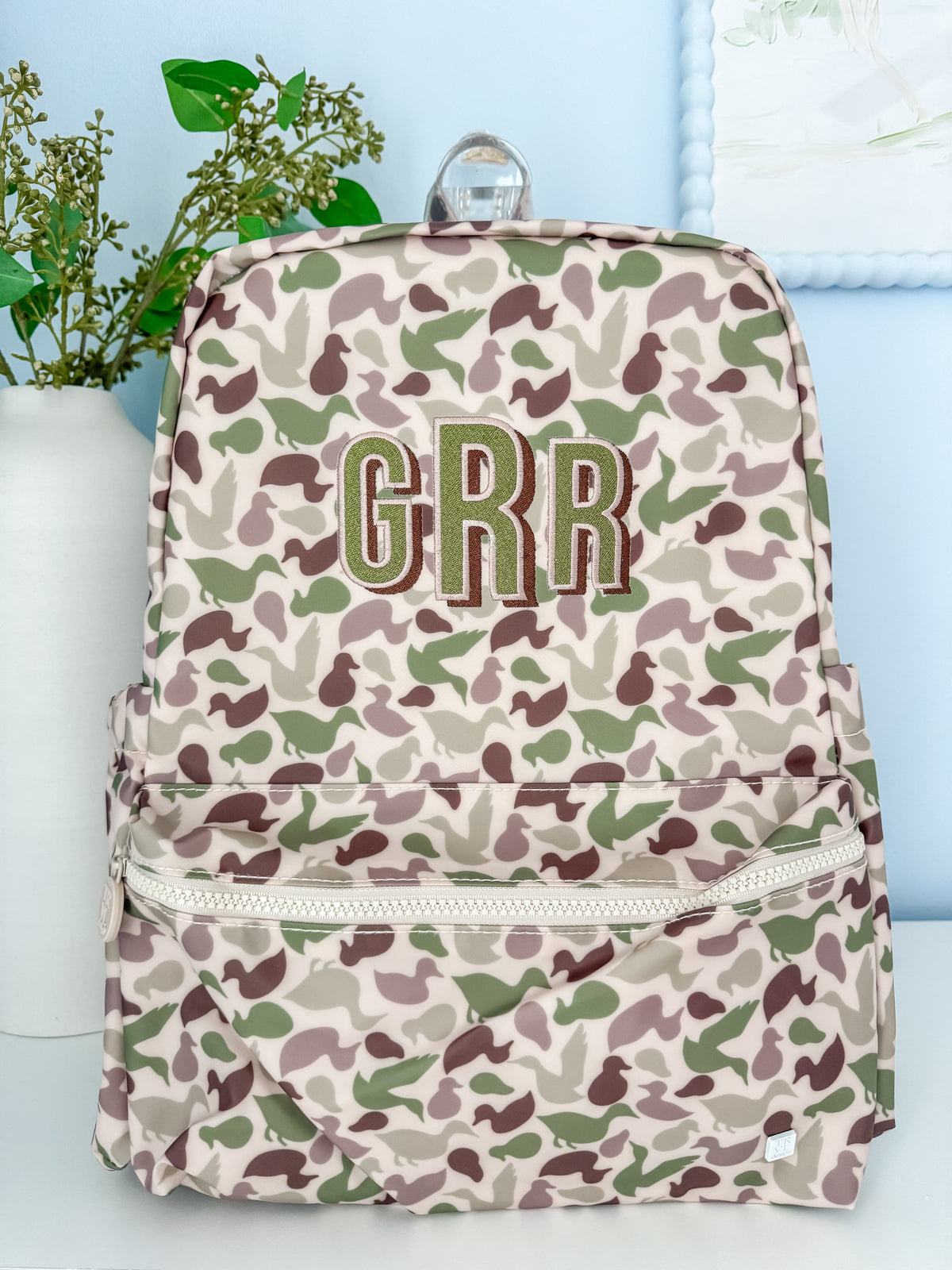 TRVL DECOY CAMO BACKPACK