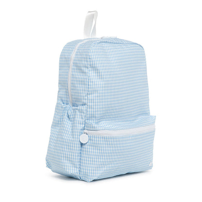 TRVL GINGHAM MIST BACKPACK