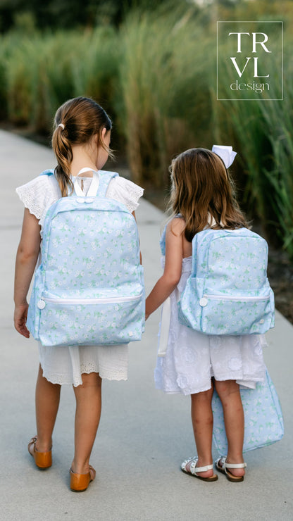 TRVL KIKI FLORAL BACKPACK