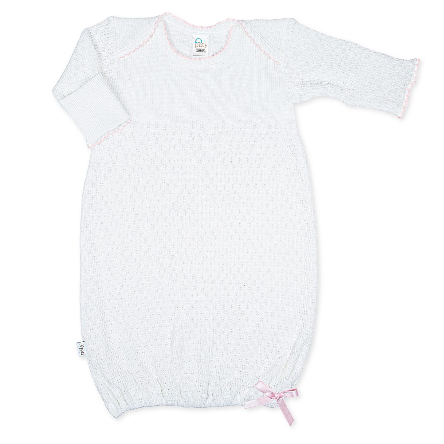 Paty Overlap Shoulder Gown with bow