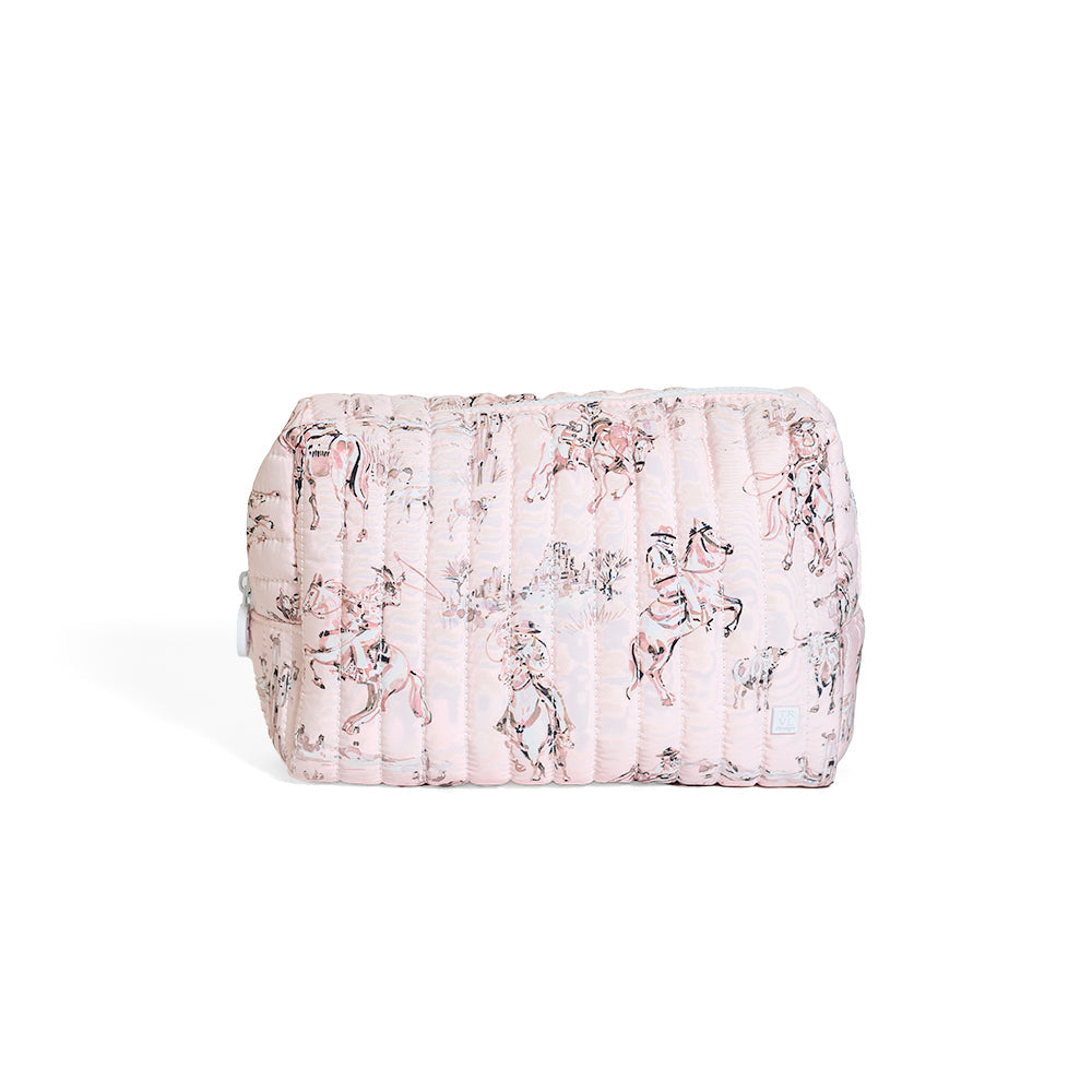 TRVL QUILTED COWGIRL TOILE EVERYDAY BAG